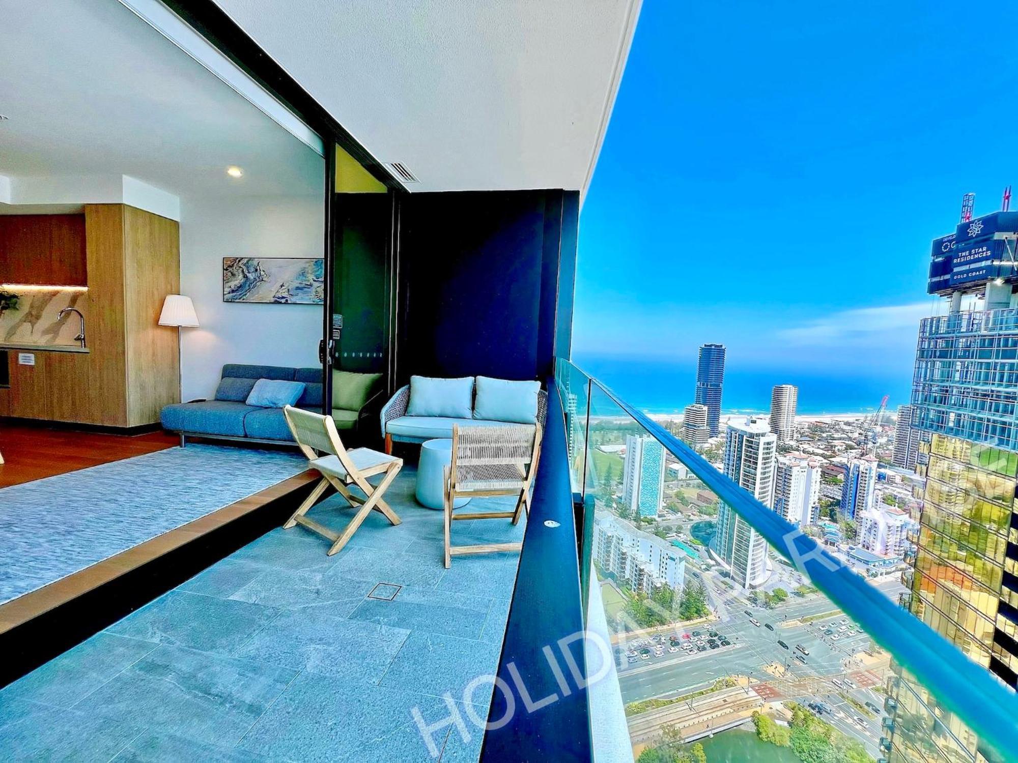 Luxury S Casino Residences Broadbeach - Holiday Paradise غولد كوست الغرفة الصورة