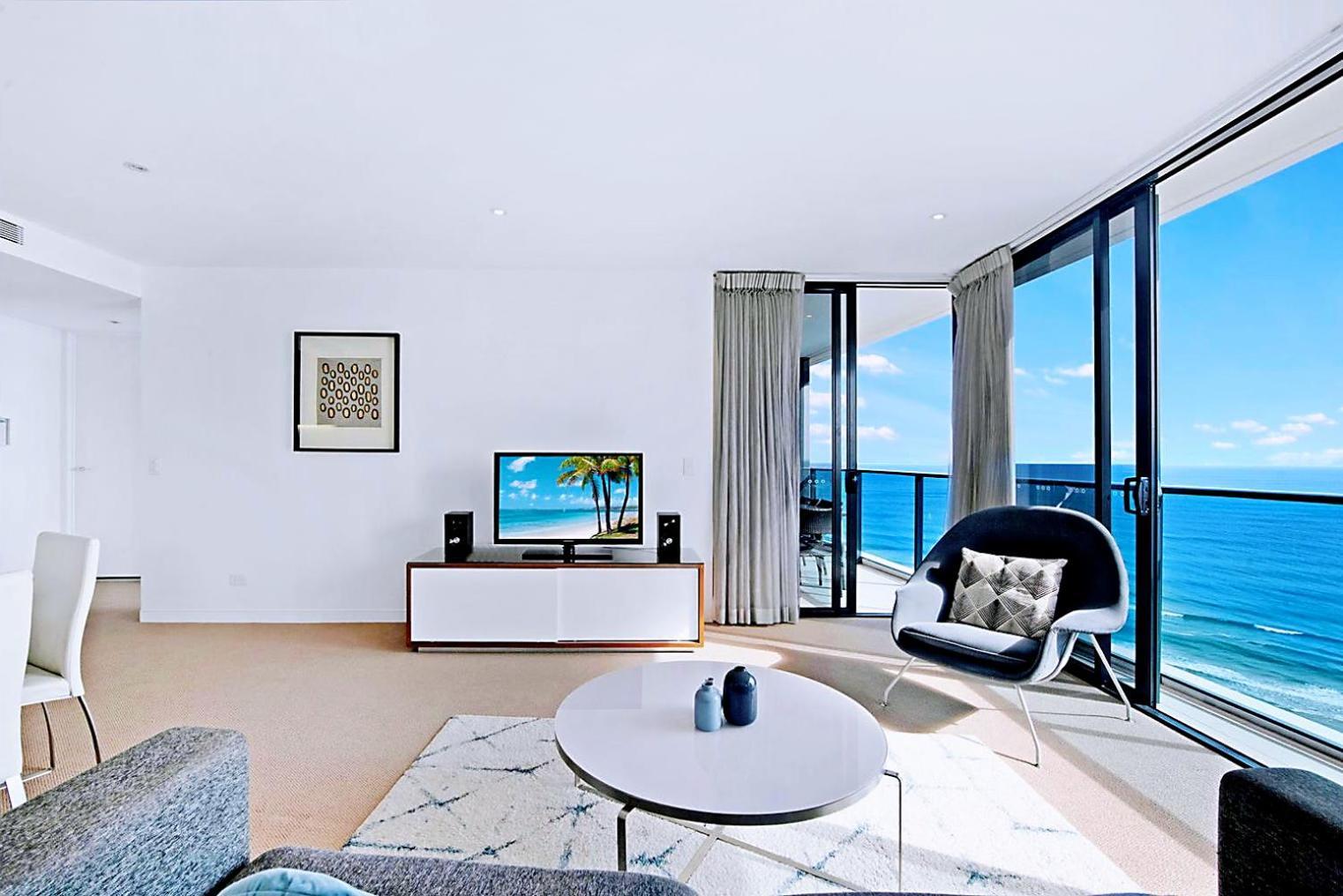 Luxury S Casino Residences Broadbeach - Holiday Paradise غولد كوست الغرفة الصورة